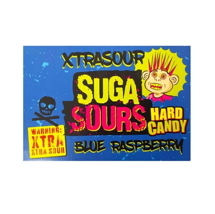 Suga Sours Xtra Blaue Himbeere 100g