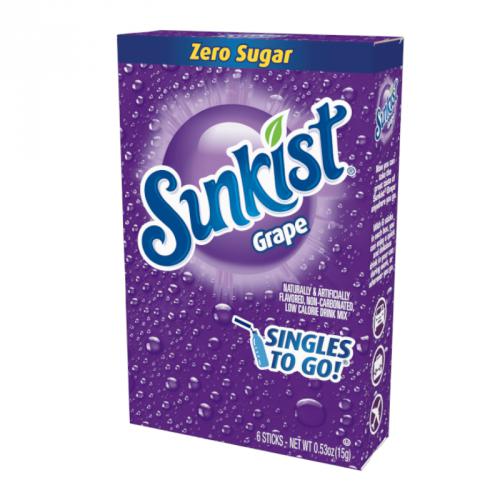 Sunkist Traubenzuckerfrei Singles zum Mitnehmen 15 g