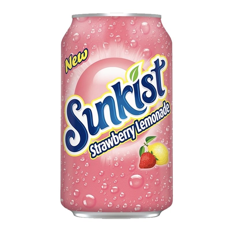 Sunkist Erdbeer-Limonade-Soda 355 ml