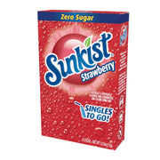 Sunkist Strawberry Zero Sugar Singles To Go 12.2g