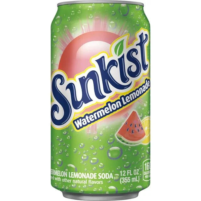 Sunkist Wassermelonen-Limonade-Soda 355 ml