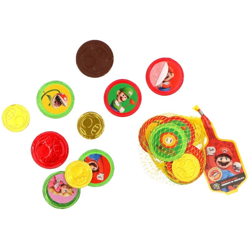 Super Mario Schokoladenmünzen 45g