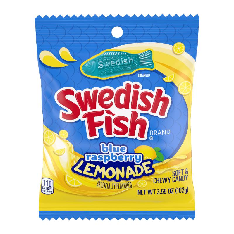 Swedish Fish Blue Raspberry Lemonade