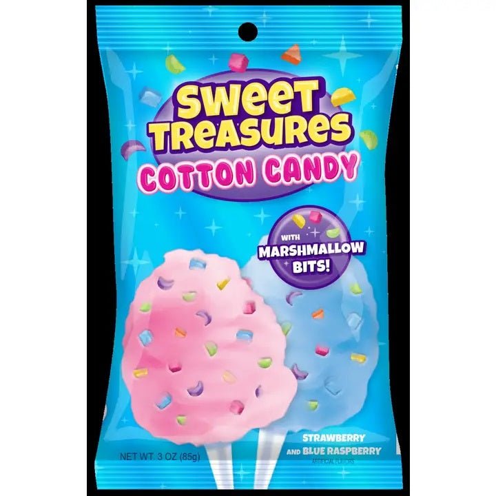 Süße Schätze mit Marshmallows, Zuckerwatte, 85 g