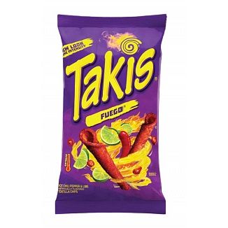 White Smoke Takis Fuego Heatwave Tortilla Chips - Chili & Lime 280g
