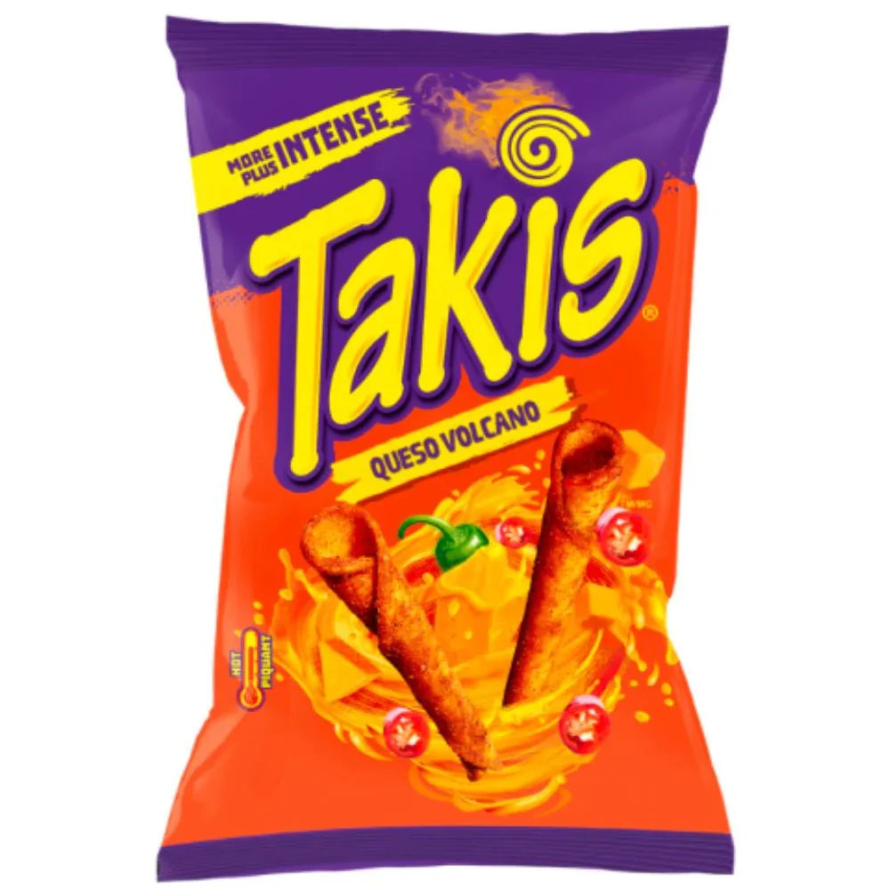 Takis Queso Volcano 90 g Mindestens haltbar bis 28. Mai 2024
