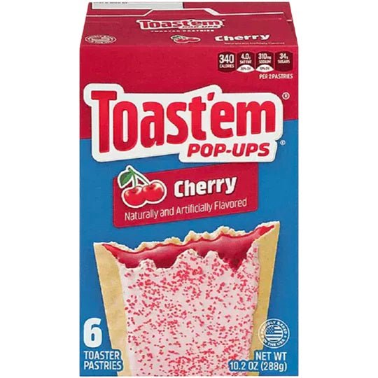 Toast'em Pop-ups Kirsche 288g
