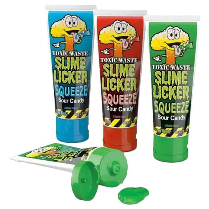 Bonbons acidulés à presser Toxic Waste Slime Licker 70 g