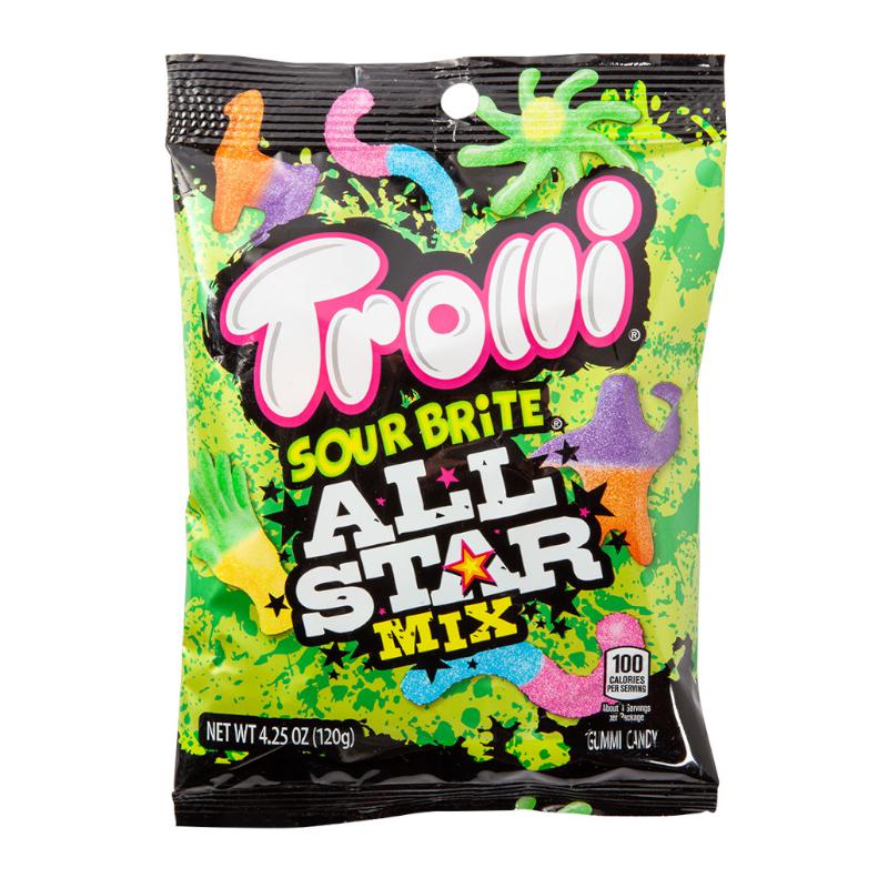 Mélange All Star Trolli Sour Brite 85 g 
