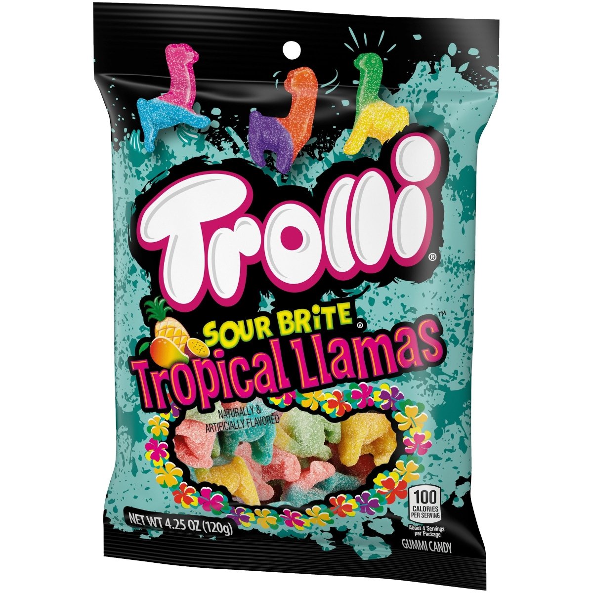 Trolli Sourbrite Lamas Tropical 120g 