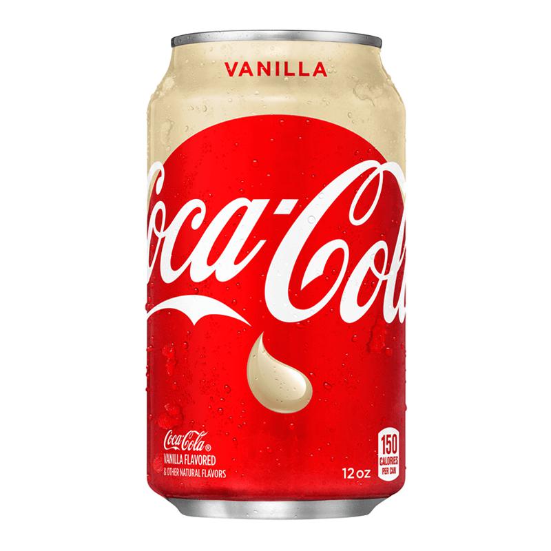 Vanilla Coke 355m Dented  can