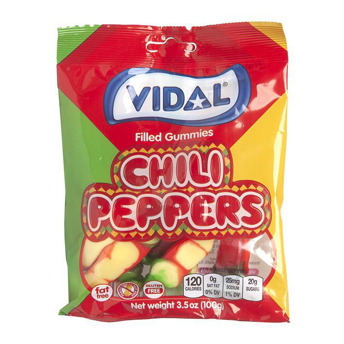 Vidal Chili Peppers Gummies (USA) 100g