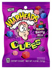 Warheads Cubes Sour Berry Mix