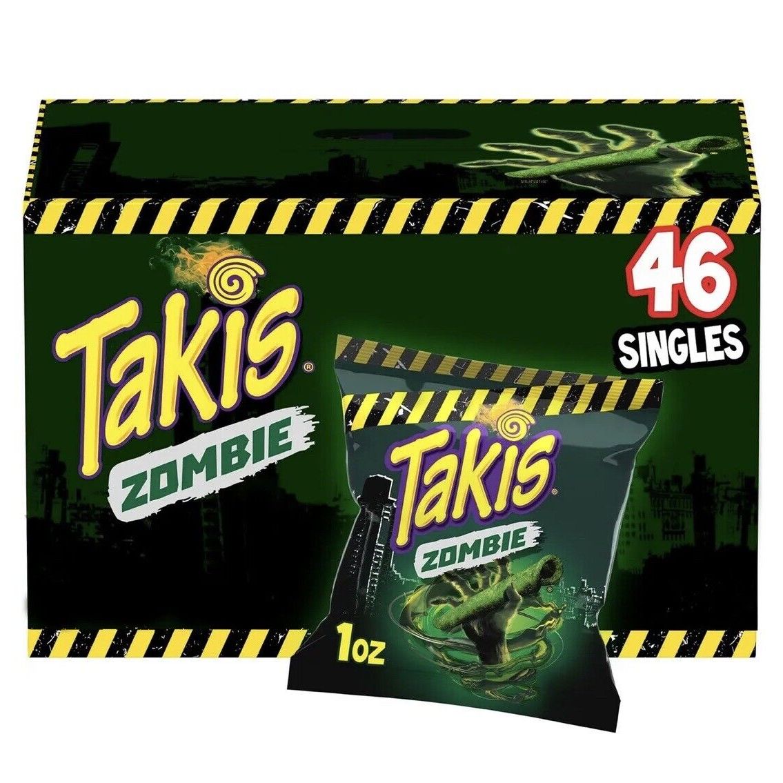Black Wholesale Box of Takis Zombie 46 x 28g