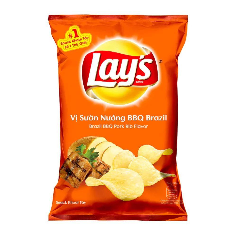 Wholesale Lay's BBQ Brazil (Vietnam) 10x 30g