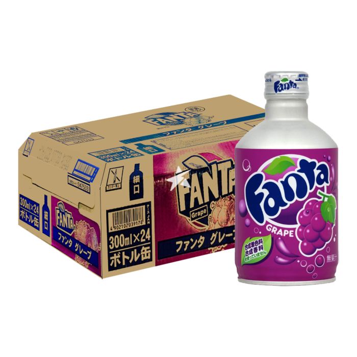 Wholesale Pack Fanta Grape (Japan) 300ml x24