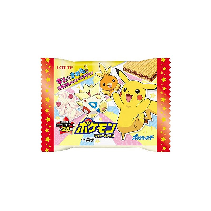 Wholesale Pokemon Chocolate Wafer with Sticker 30 x 23g