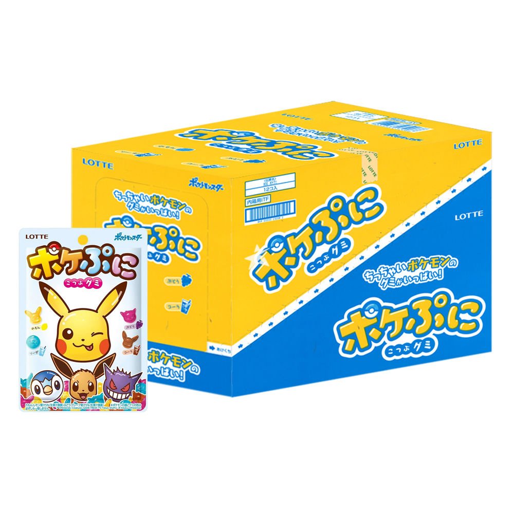 Wholesale Pokemon Poke Puni Kosubu Gummi 12 x 80g