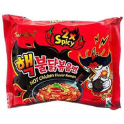 Wholesale Samyang Buldak Hot Chicken Ramen Snack 2x Spicy 5 Pack x 140g