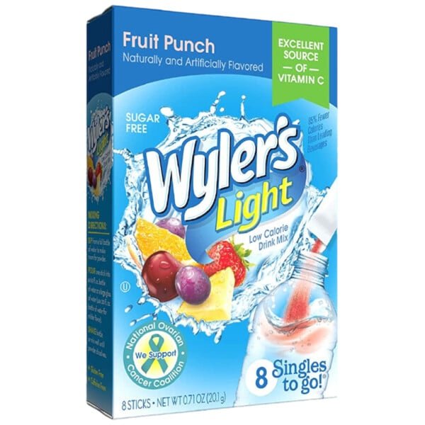 Wyler's Light Fruit Punch Singles To Go 20g