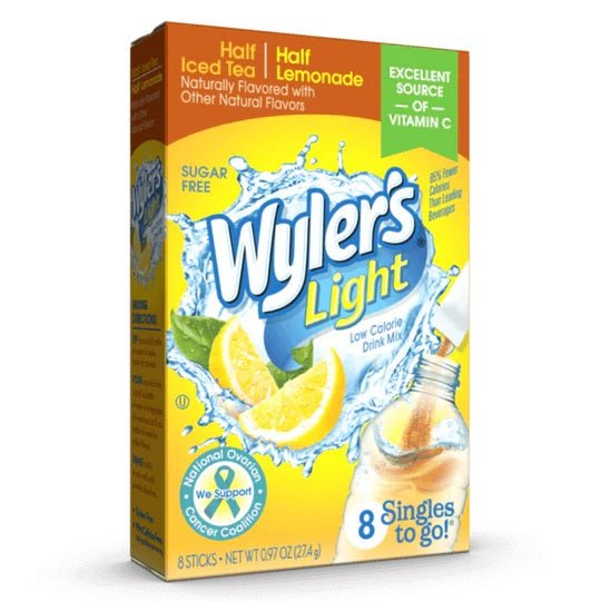 Wyler's Light Half Iced Tea-Half Lemonade Singles To Go 27.4g